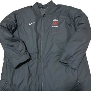 Nike AA9976-060 Bomber Black Down Fill Heavyweight Winter Coat Full Zip Sz XXL